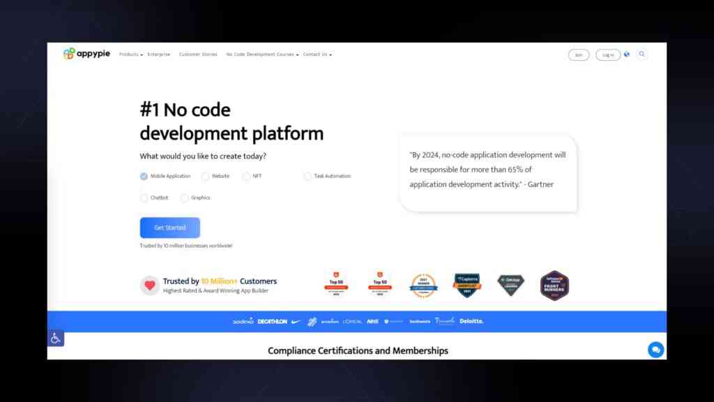 appypie No Code Platform