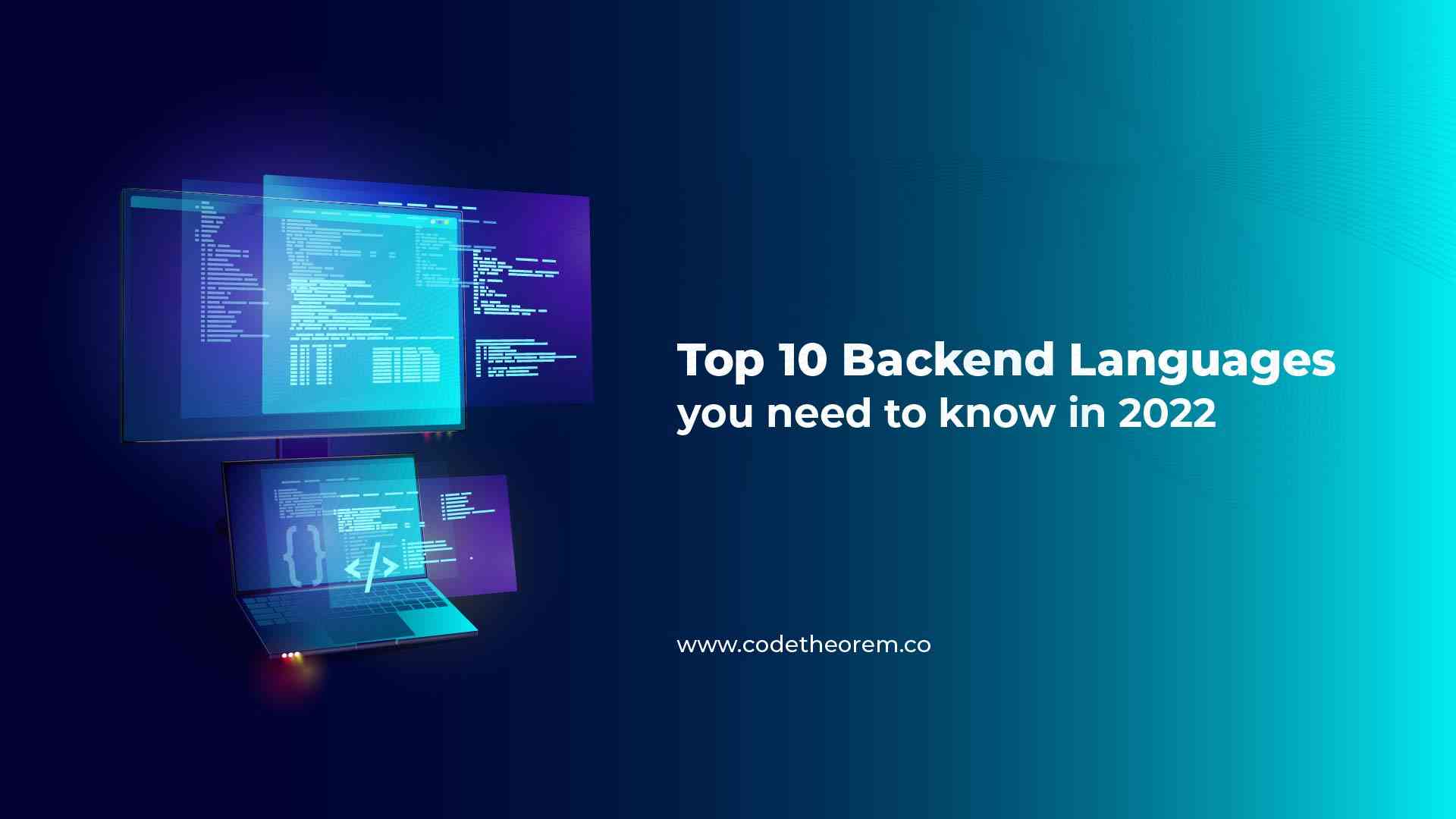 top backend technologies