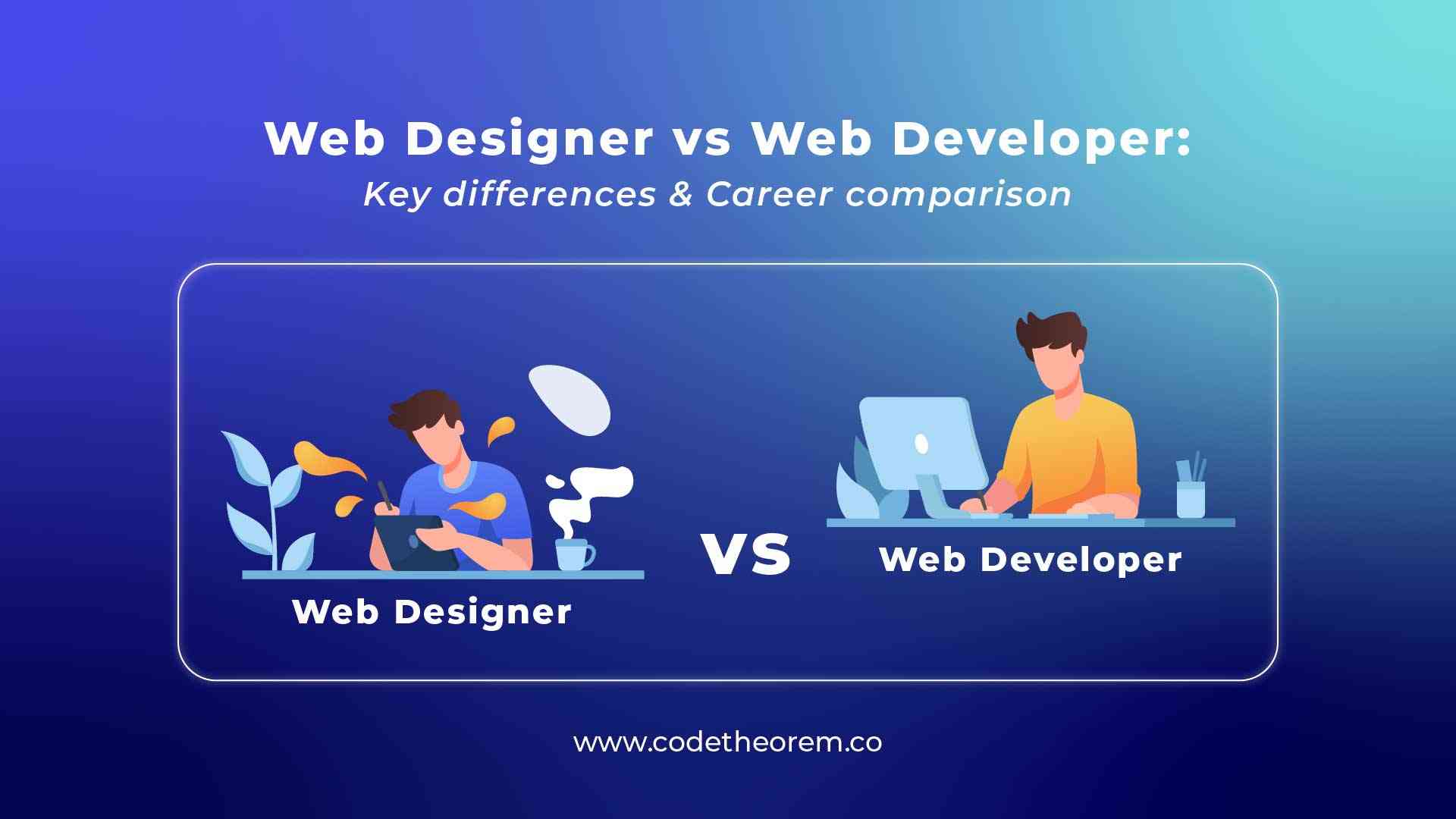 web designer vs web developer