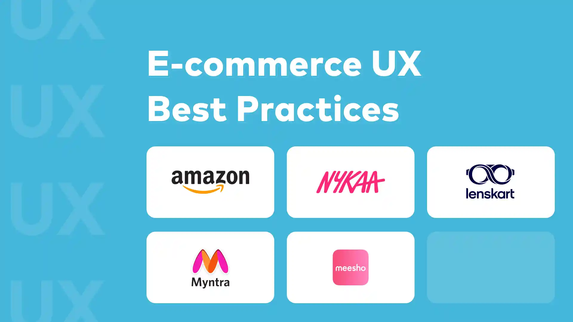 ecommerce ux