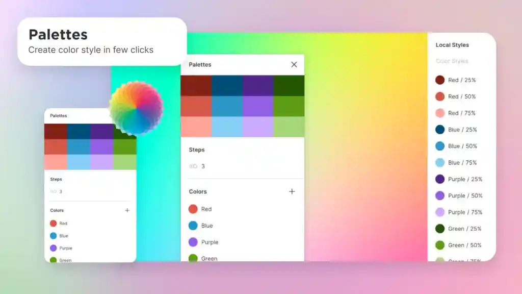 palettes - figma plugin